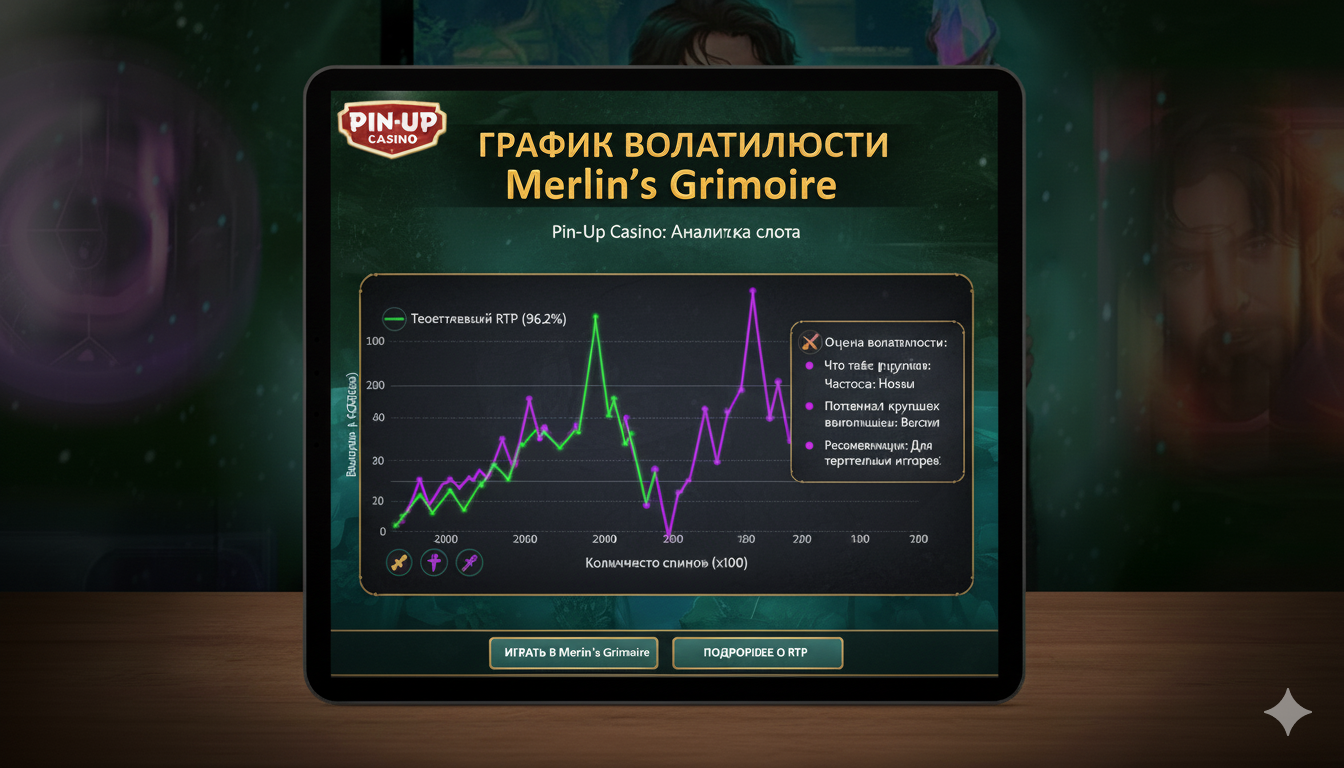 График волатильности Merlin's Grimoire