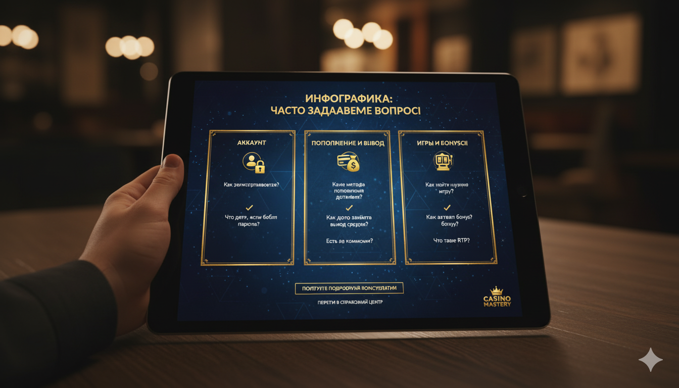 Инфографика с частыми вопросами