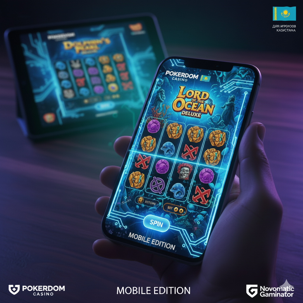Pokerdom қосымшасындағы Lord of the Ocean мобильді нұсқасы