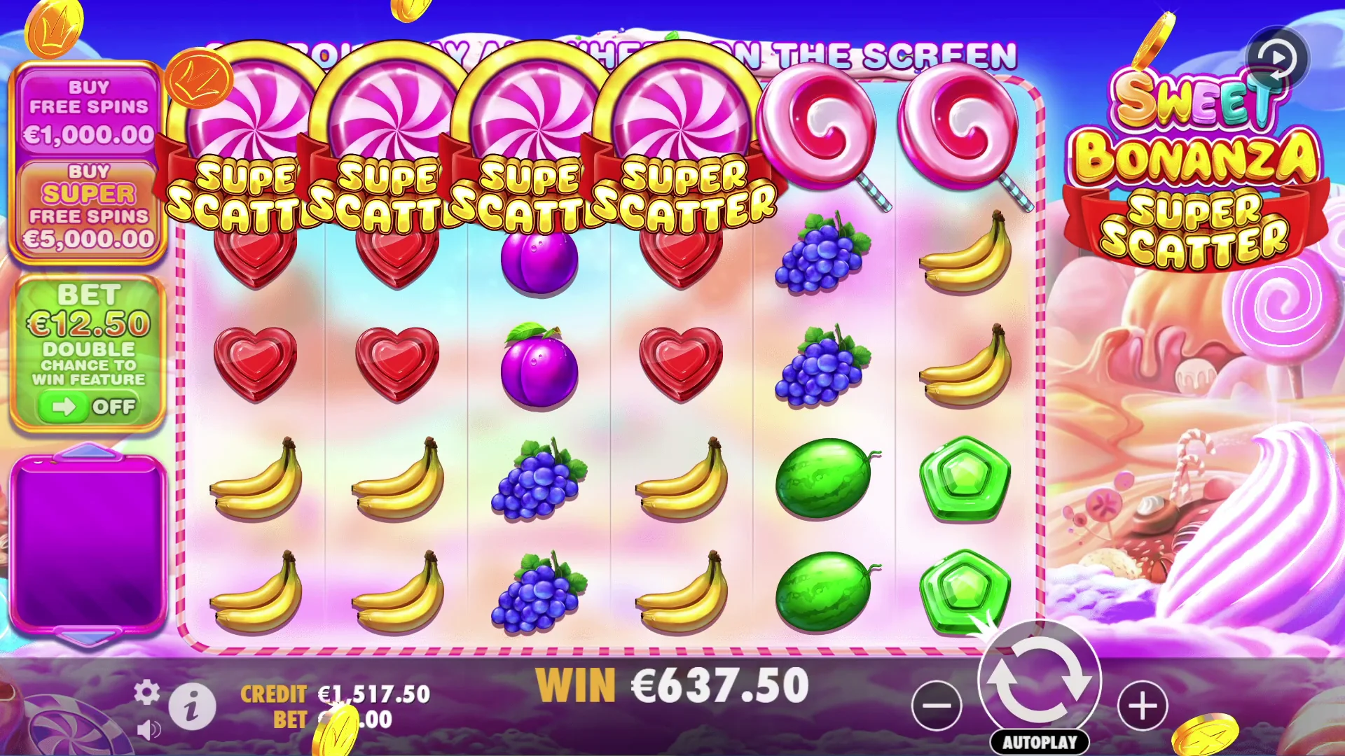 Сравнение различных версий Sweet Bonanza