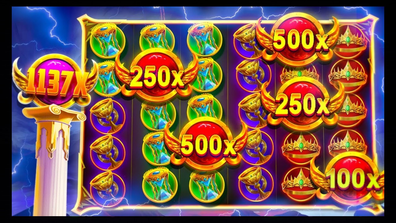 Zeus activates multipliers in Gates of Olympus