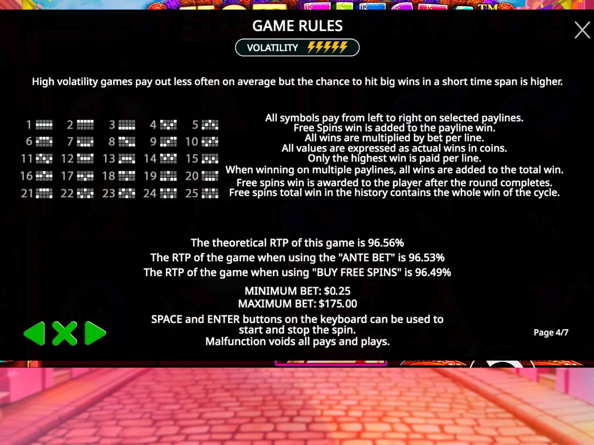 Wild multipliers in Hot Fiesta