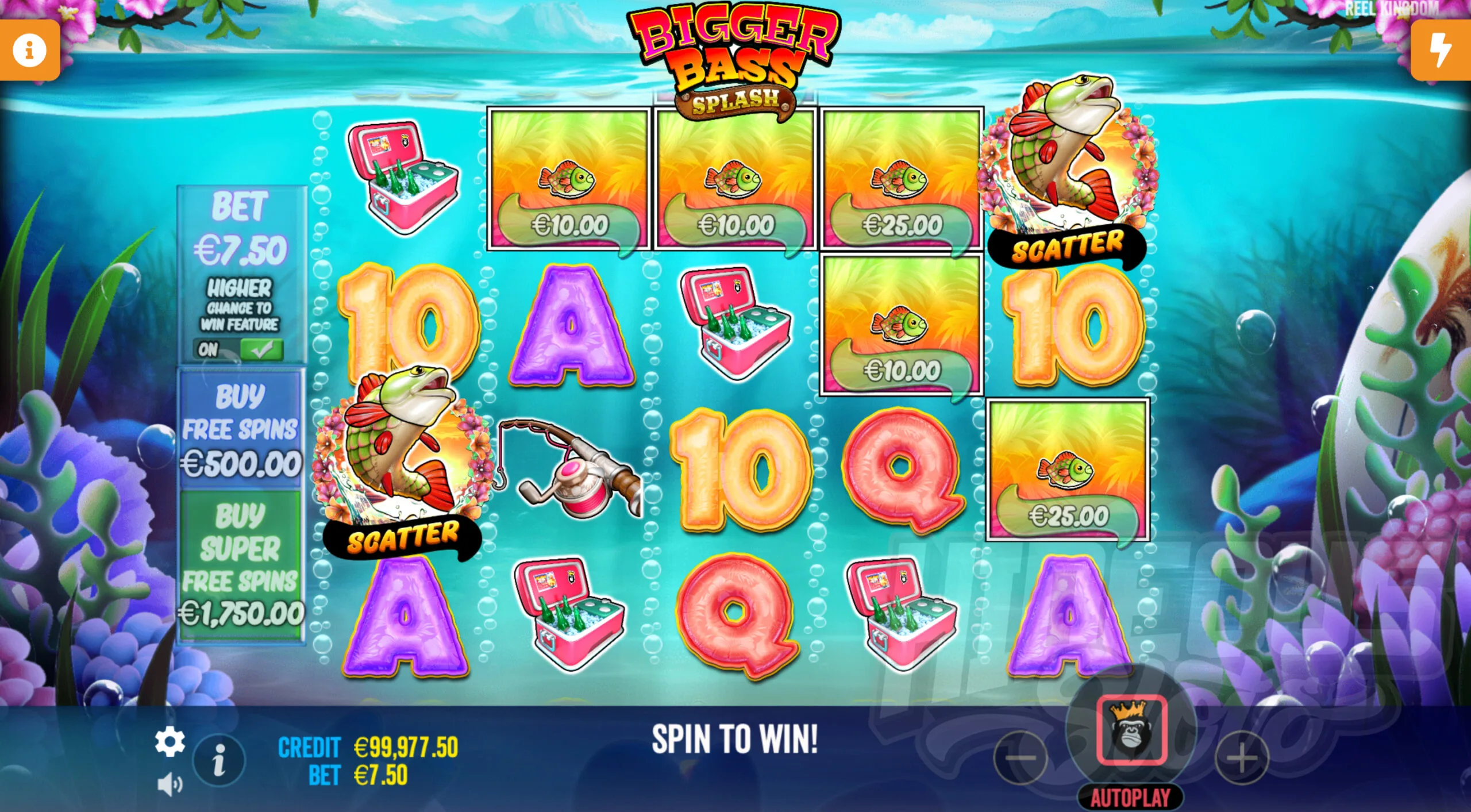 Final rating of Bigger Bass Splash slot