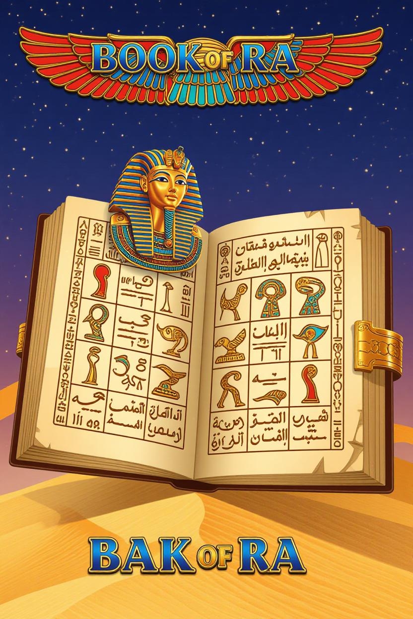 Atmosphere of the Egyptian theme in the Book of Ra slot