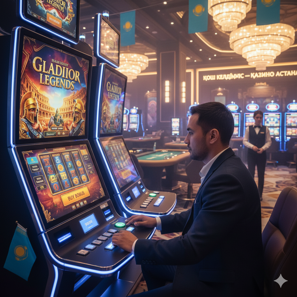 Playing Gladiator Legends at a casino in Kazakhstan